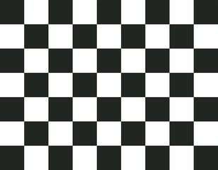 Obraz premium A typical chequered racing flag design