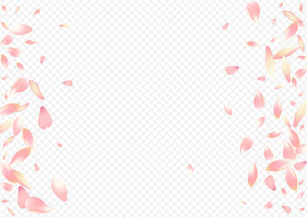 Light Rosa Vector Transparent Background. Heart