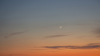 moon in the sky