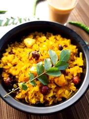 Poha and Chai