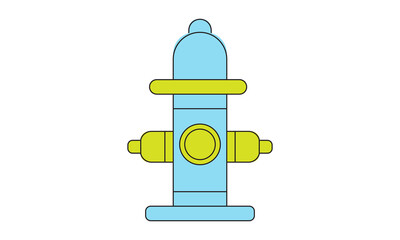 fire hydrant icon fire safety design