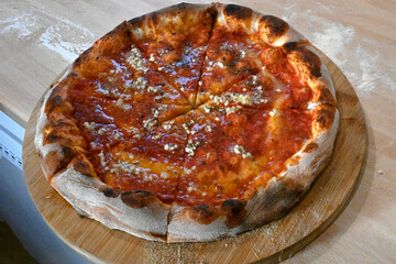 Garlic tomato bread, Italian starter 