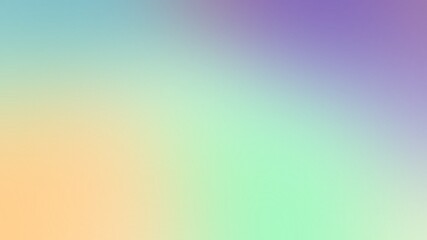 Fototapeta premium Abstract blurred gradient pastel background in bright colors. Colorful smooth illustration