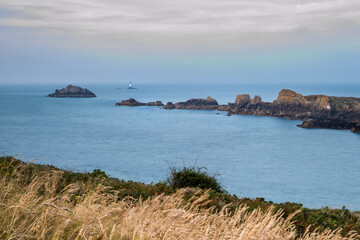 Paysage maritime breton à la point du Grouin