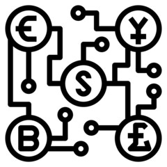 Financial Technology Icon