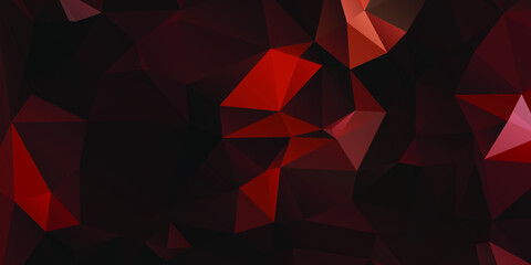 Naklejka premium Abstract Color Polygon Background Design, Abstract Geometric Origami Style With Gradient