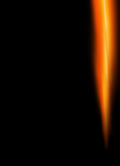 Abstract flares on the black background for designers.