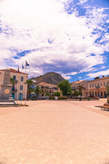 Nafplion City in Greece. The first Capital City of Greece.