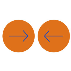 orange arrow icon