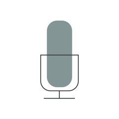 microphone icon illustration