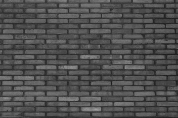 Gray brick wall, abstract background texture with vintage style pattern.