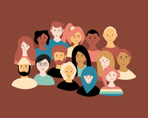 inclusivity and diversity with different people in the group