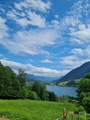 lake in the mountains