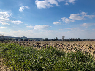 an agricultural field in germany