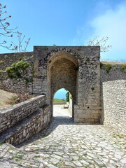 Fototapeta na wymiar Porta Carmine, Erice, Trapani, Sicilia, Italia