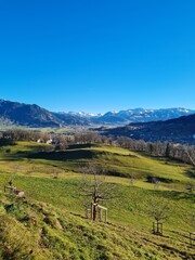 landscape in the mountains