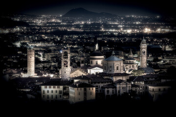 Fototapeta premium Bergamo Alta