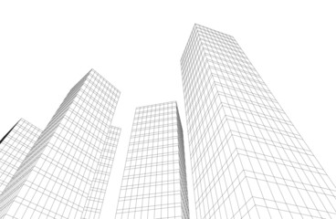 Fototapeta premium abstract architectural background