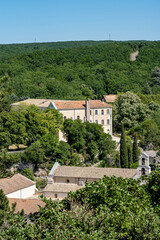 Fototapeta na wymiar abbaye d'Aiguebelle