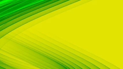 Foto op Aluminium Hintergrund abstrakt 8K gelb, gold, grün, Grau Strahl, Spirale, Laser, Nebel,  Verlauf © Pixelot