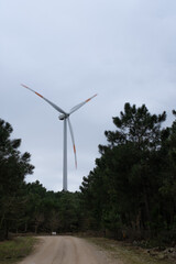 Fototapeta na wymiar Wind turbine 