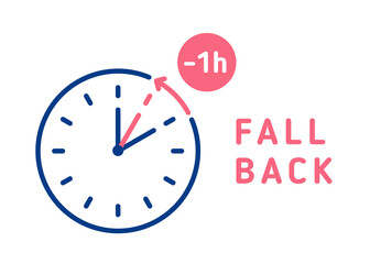 Outline vector icon with text fall back.