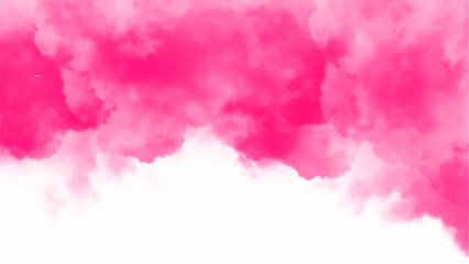 Obraz premium Pink watercolor background for your design, watercolor background concept, vector.