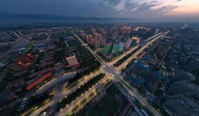 Xi'an City, China.