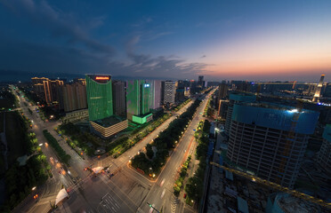 Xi'an City, China. - obrazy, fototapety, plakaty