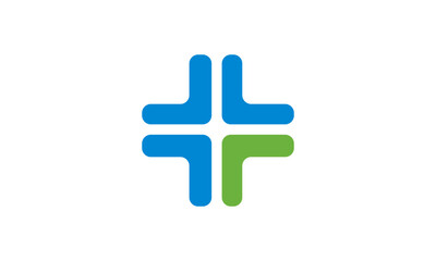 Obraz premium Medical Logo With Simple and Modern Shape