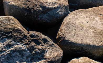 rocks and stones