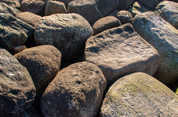 stones on the beach