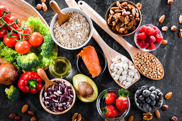 Cholesterol lowering food products