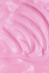 Texture Strawberry Yogurt,Texture of ice cream with strawberries and raspberries