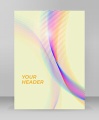 Design elements business presentation template. Vector illustration vertical web banners background, backdrop glow light effect . EPS 10 for web template, web site page presentation, neon disco club