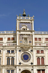 Venezia, Torre dell'Orologio. Veneto, Italia