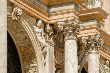 Naklejka premium Venezia, Piazza San Marco. Veneto, Italia