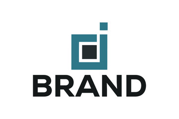 letter D community logo design template.