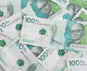 Dinero Colombiano - colombian money	
 - obrazy, fototapety, plakaty