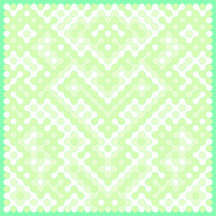 Multicolor truchet tiling connections illustration