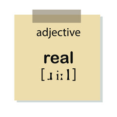 Learning a new language. English language. Flash cards for memorizing words