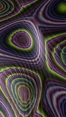 Artistic and imaginative digitally designed abstract 3D fractal background