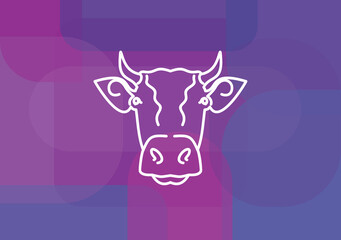 illustration of a cow