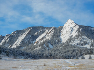 snow covered mountain © Kathleen