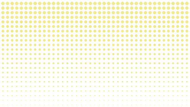 A yellow polka dots pattern