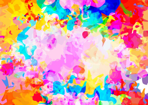 Abstract vector splatter color background design. Paint splashes background. illustration vector design.