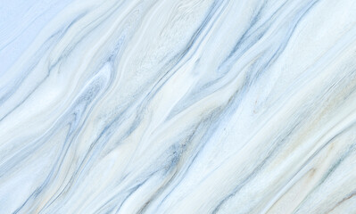 Marble rock texture blue ink pattern liquid swirl paint white dark that is Illustration background for do ceramic counter tile silver gray that is abstract waves skin wall luxurious art ideas concept.