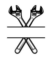 mechanic svg, mechanic monogram svg, mechanic split name frame svg, wrench svg, wrench svg, monogram svg, split name frame, mechanic dad svg
