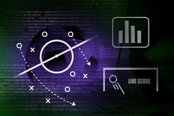 real-time football live score results, news, sport event, results, and statistics directly to mobile devices