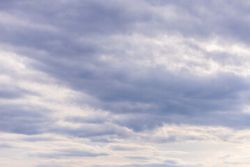 Obraz premium Sky and clouds as a background.